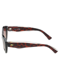 SCOTT Womens Gradient Brown Lens Demi Brown Cateye Sunglasses with 100% UV Protection-Scott 3005 Eliza C2 S