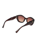 SCOTT Womens Gradient Brown Lens Demi Brown Cateye Sunglasses with 100% UV Protection-Scott 3005 Eliza C2 S