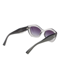 SCOTT Womens Smoke Grey Lens Crystal Grey   Cateye Sunglasses with 100% UV Protection-Scott 3005 Eliza C4 S
