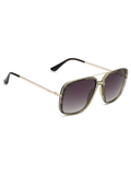 SCOTT Mens Gradient Green Lens Crystal Olive Gold Navigator Sunglasses with 100% UV Protection-Scott 3006 Dawson C2 S