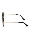 SCOTT Mens Gradient Green Lens Crystal Olive Gold Navigator Sunglasses with 100% UV Protection-Scott 3006 Dawson C2 S