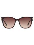 SCOTT Womens Smoke Brown Lens Demi Brown Square Sunglasses with 100% UV Protection-Scott 3008 Eloise C2 S