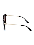 SCOTT Womens Smoke Brown Lens Demi Brown Square Sunglasses with 100% UV Protection-Scott 3008 Eloise C2 S