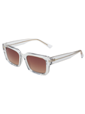 SCOTT Unisex Gradient Brown Lens Crystal White Wayfarer Sunglasses with 100% UV Protection-Scott 3011 Florian C4 S