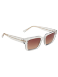 SCOTT Unisex Gradient Brown Lens Crystal White Wayfarer Sunglasses with 100% UV Protection-Scott 3011 Florian C4 S