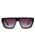 SCOTT Unisex Smoke Grey Lens Black Crome Wayfarer Sunglasses with 100% UV Protection-Scott 3015 Rowe C2 S