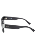 SCOTT Unisex Smoke Grey Lens Black Gun Wayfarer Sunglasses with 100% UV Protection-Scott 3015 Rowe C3 S