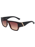 SCOTT Unisex Gradient Brown Lens Brown Demi Wayfarer Sunglasses with 100% UV Protection-Scott 3016 Caden C2 S