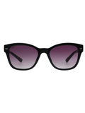 SCOTT Unisex Gradient Grey Lens Black Wayfarer Sunglasses with 100% UV Protection-Scott 3018 Hollis C1 S