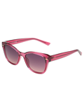 SCOTT Unisex Gradient Pink Lens Crystal Wine Wayfarer Sunglasses with 100% UV Protection-Scott 3018 Hollis C3 S