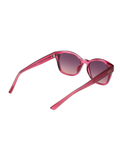 SCOTT Unisex Gradient Pink Lens Crystal Wine Wayfarer Sunglasses with 100% UV Protection-Scott 3018 Hollis C3 S