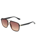 SCOTT Mens Gradient Brown Lens Demi Brown Navigator Sunglasses with 100% UV Protection-Scott 3024 Simon C3 S