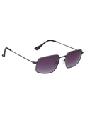 SCOTT Unisex Grey Lens Gun Rectangle Sunglasses with 100% UV Protection-Scott 3025 Ramsey C2 S