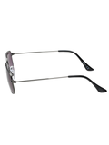 SCOTT Unisex Grey Lens Gun Rectangle Sunglasses with 100% UV Protection-Scott 3025 Ramsey C2 S