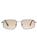 SCOTT Unisex LT Yellow Lens Silver Rectangle Sunglasses with 100% UV Protection-Scott 3025 Ramsey C3 S