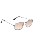 SCOTT Unisex LT Yellow Lens Silver Rectangle Sunglasses with 100% UV Protection-Scott 3025 Ramsey C3 S