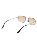 SCOTT Unisex LT Yellow Lens Silver Rectangle Sunglasses with 100% UV Protection-Scott 3025 Ramsey C3 S