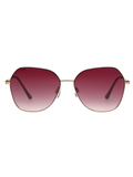 SCOTT Womens Smoke Pink Lens Rose Gold   Geomertical Sunglasses with 100% UV Protection-Scott 3026 Kimberly C2 S
