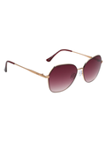 SCOTT Womens Smoke Pink Lens Rose Gold   Geomertical Sunglasses with 100% UV Protection-Scott 3026 Kimberly C2 S