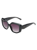 SCOTT Womens Smoke Grey Lens Black Square Sunglasses with 100% UV Protection-Scott 3027 Lindsey C1 S