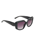 SCOTT Womens Smoke Grey Lens Black Square Sunglasses with 100% UV Protection-Scott 3027 Lindsey C1 S