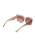 SCOTT Womens Smoke Brown Lens Crystal Brown Square Sunglasses with 100% UV Protection-Scott 3027 Lindsey C2 S