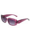 SCOTT Womens Gradient Grey Lens Crystal Wine Rectangle Sunglasses with 100% UV Protection-Scott 3029 Meredith C3 S