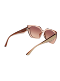SCOTT Womens Smoke Brown Lens Crystal Brown Square Sunglasses with 100% UV Protection-Scott 3030 Octavia C2 S