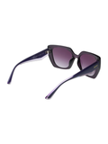 SCOTT Womens Gradient Purple Lens Purple Square Sunglasses with 100% UV Protection-Scott 3030 Octavia C3 S