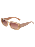 SCOTT Unisex Gradient Brown Lens Peach Rectangle Sunglasses with 100% UV Protection-Scott 3031 Clayton C2 S