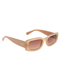 SCOTT Unisex Gradient Brown Lens Peach Rectangle Sunglasses with 100% UV Protection-Scott 3031 Clayton C2 S