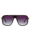 SCOTT Mens Gradient Brown Lens Gold Black Navigator Sunglasses with 100% UV Protection-Scott 3032 Jeremy C1 S