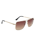 SCOTT Mens Gradient Brown Lens Gold Navigator Sunglasses with 100% UV Protection-Scott 3036 Paxton C1 S
