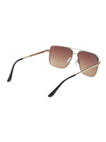 SCOTT Mens Gradient Brown Lens Gold Navigator Sunglasses with 100% UV Protection-Scott 3036 Paxton C1 S