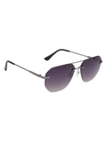 SCOTT Mens Gradient Grey Lens Gun Square Sunglasses with 100% UV Protection-Scott 3042 Leonel C2 S