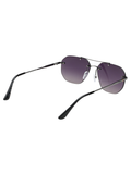 SCOTT Mens Gradient Grey Lens Gun Square Sunglasses with 100% UV Protection-Scott 3042 Leonel C2 S