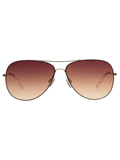 SCOTT Unisex Smoke Orange Lens Gold Aviator Sunglasses with 100% UV Protection-Scott 3043 Murphy C1 S