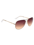 SCOTT Unisex Smoke Orange Lens Gold Aviator Sunglasses with 100% UV Protection-Scott 3043 Murphy C1 S