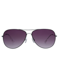 SCOTT Unisex Gradient Grey Lens Silver Aviator Sunglasses with 100% UV Protection-Scott 3043 Murphy C4 S