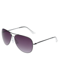 SCOTT Unisex Gradient Grey Lens Silver Aviator Sunglasses with 100% UV Protection-Scott 3043 Murphy C4 S