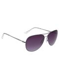 SCOTT Unisex Gradient Grey Lens Silver Aviator Sunglasses with 100% UV Protection-Scott 3043 Murphy C4 S