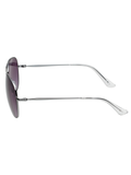 SCOTT Unisex Gradient Grey Lens Silver Aviator Sunglasses with 100% UV Protection-Scott 3043 Murphy C4 S
