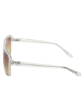 SCOTT Mens Gradient Yellow Lens Crystal White Navigator Sunglasses with 100% UV Protection-Scott 3050 Hatcher C3 S