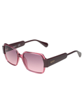 SCOTT Womens Gradient Grey Lens Black Square Sunglasses with 100% UV Protection-Scott 3051 Carmel C4 S