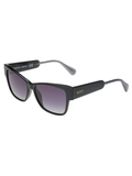 SCOTT Womens Gradient Grey Lens Black Square Sunglasses with 100% UV Protection-Scott 3053 Lorena C1 S