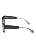 SCOTT Womens Gradient Grey Lens Black Square Sunglasses with 100% UV Protection-Scott 3053 Lorena C1 S