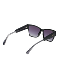 SCOTT Womens Gradient Grey Lens Black Square Sunglasses with 100% UV Protection-Scott 3053 Lorena C1 S