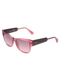 SCOTT Womens Gradient Pink Lens Crystal Pink Square Sunglasses with 100% UV Protection-Scott 3053 Lorena C2 S