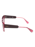 SCOTT Womens Gradient Pink Lens Crystal Pink Square Sunglasses with 100% UV Protection-Scott 3053 Lorena C2 S