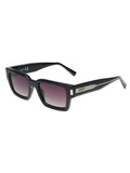 SCOTT Unisex Smoke Green Lens Black Wayfarer Sunglasses with 100% UV Protection-Scott 3060 Xavier C2 51 S